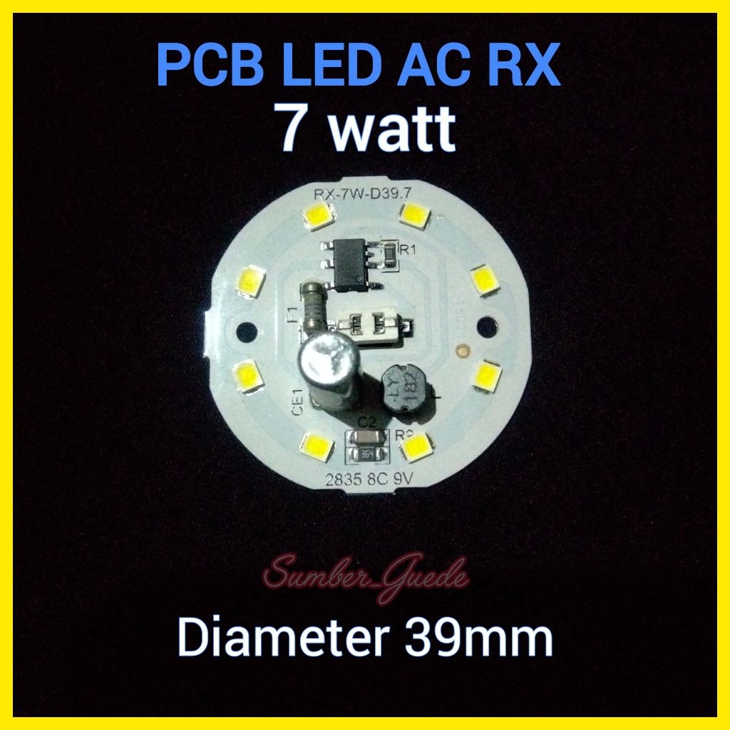 PCB LED AC 7W RX