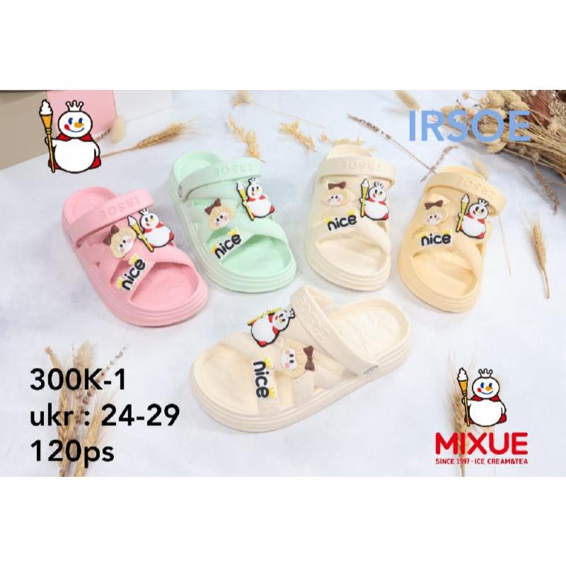 SANDAL SLOP ANAK  (ISI 1/2 LUSIN) SANDAL RANCANG IRSOE 300 K-1