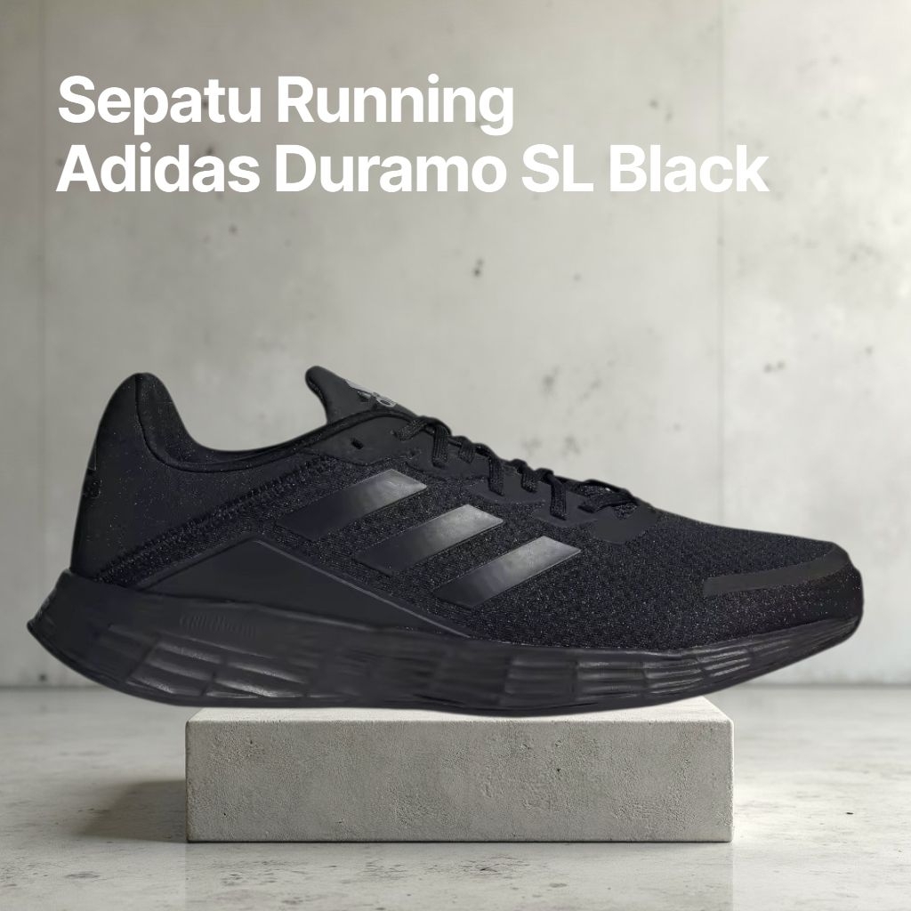 Adidas Duramo SL Full Black Running Shoes Women