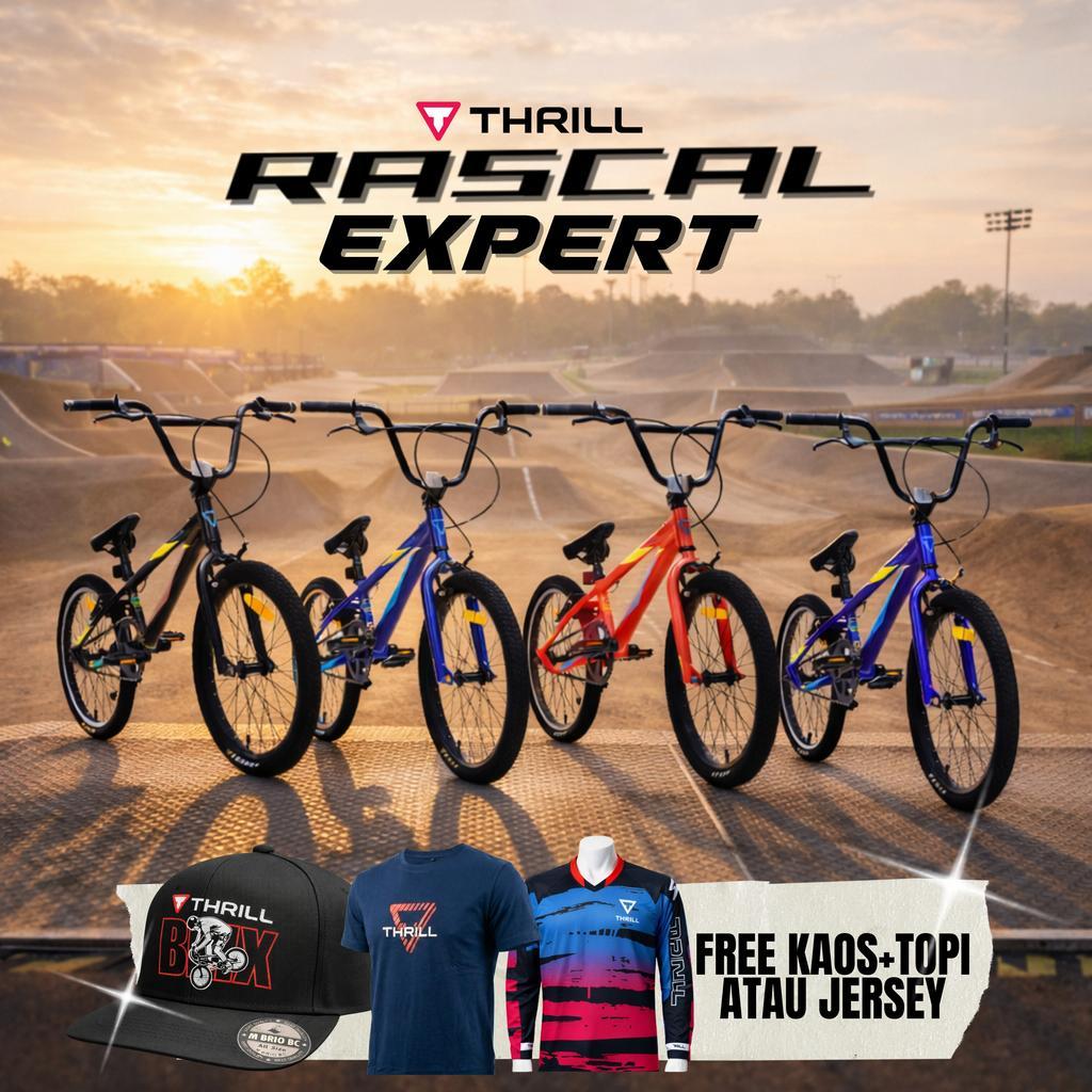 SEPEDA BMX THRILL RASCAL EXPERT SEPEDA BALAP ANAK REMAJA DEWASA