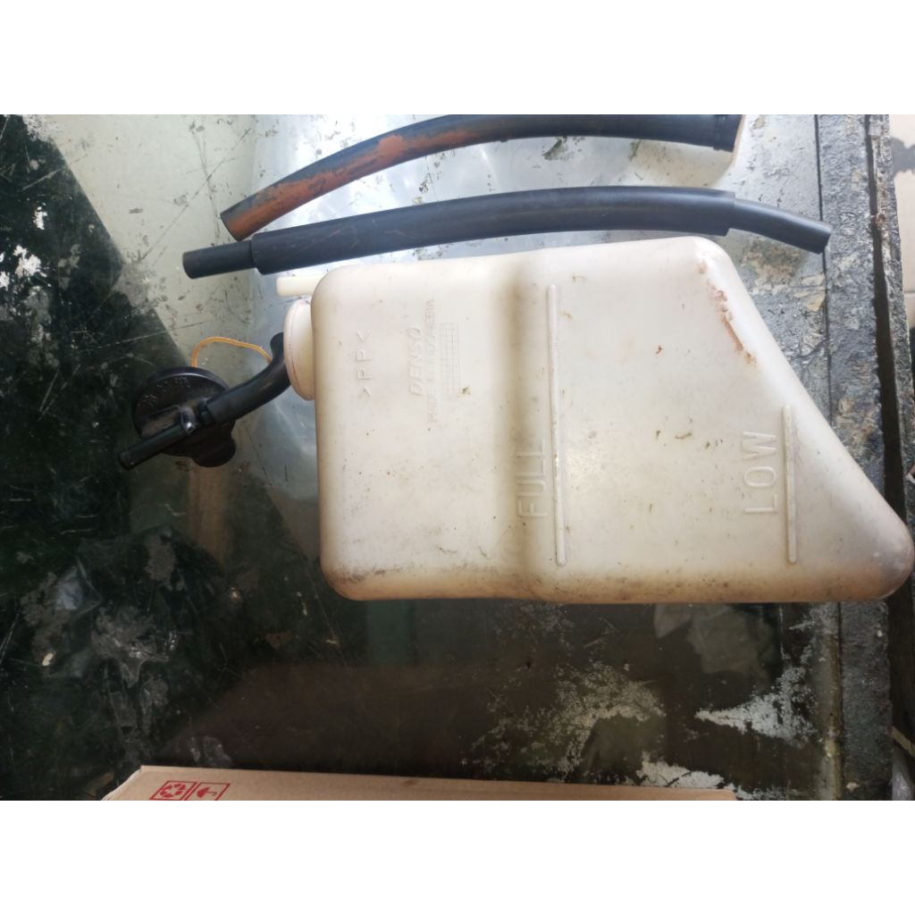 Tabung Radiator Original Copotan Mulus - Tampungan Air Radiator Avanza Xenia Old VVTI Denso Original