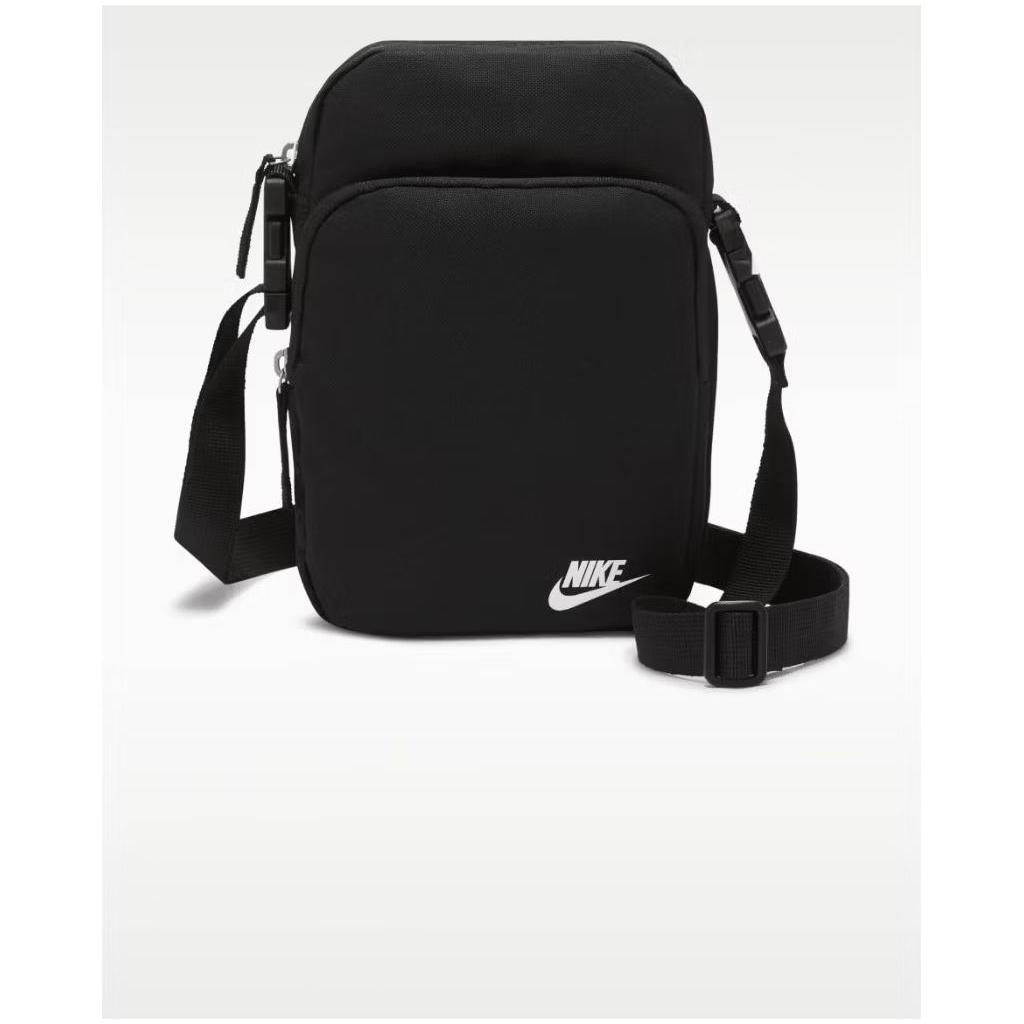 Nike Heritage Cross-Body Bag 4L Black Hitam DB0456-010 Sling bag Tas Selempang Original 100%