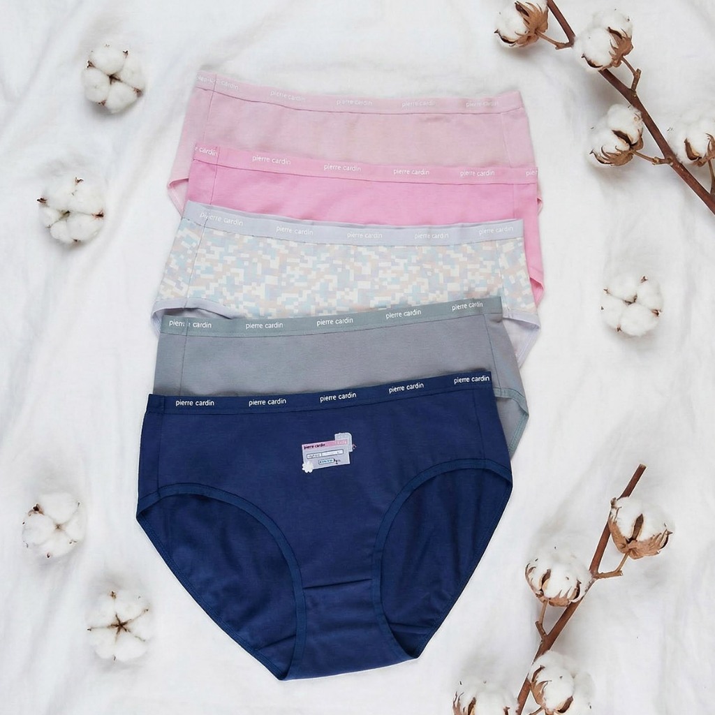 Pierre Cardin Panty Pack Comfort Cotton Midi 505-7621MIX