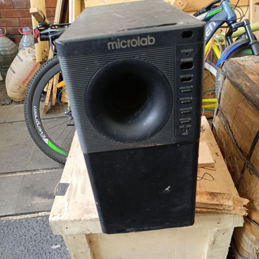 bok subwoofer second microlab 8 inch