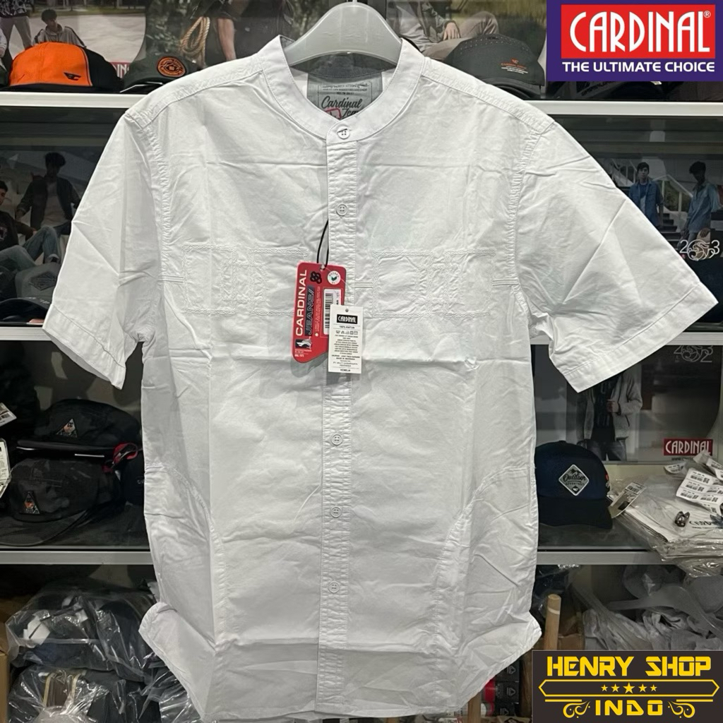 Baju Koko Cardinal Pendek / Kemeja Koko Cardinal Original (Harga Promosi)