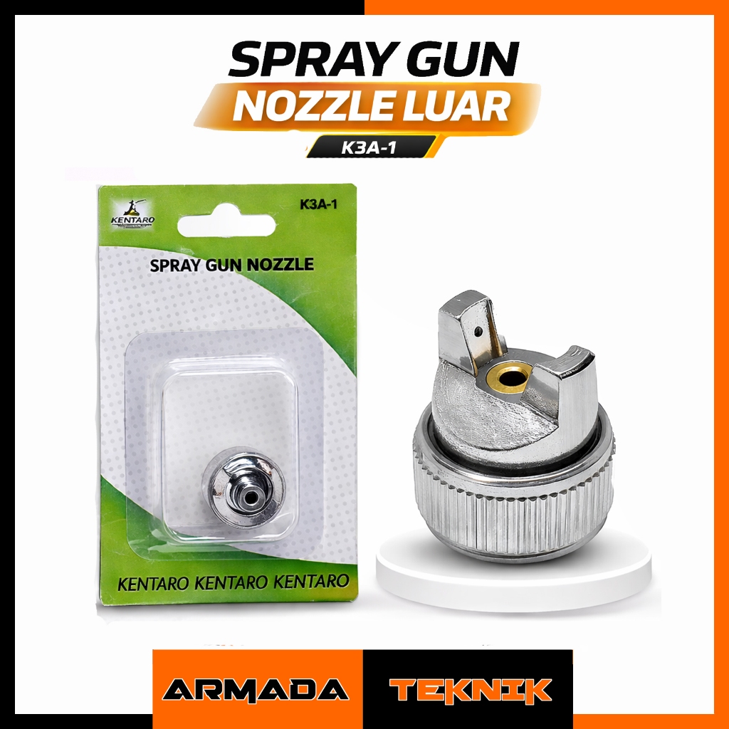 Kentaro Nozzle Luar + Ring Spray Gun K3A