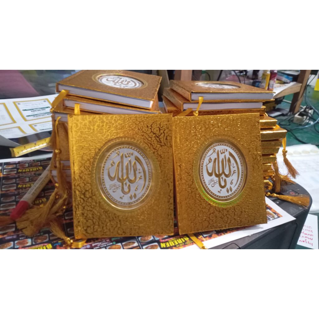 CETAK BUKU YASIN DAN TAHLIL CUSTOM LENGKAP FOTO ALMARHUM