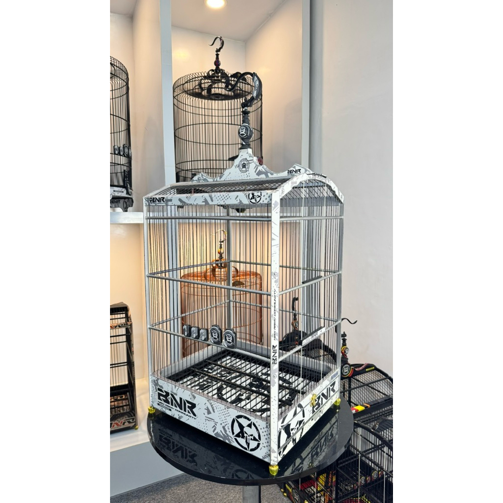 PROMO KOTAK BNR NO.2 FIBER “WHITE ARMY” minus keluar warna getah kuning di decal