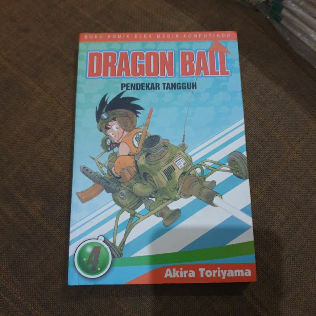 Komik Manga Jepang Dragon Ball vol.4 hijau terbaru