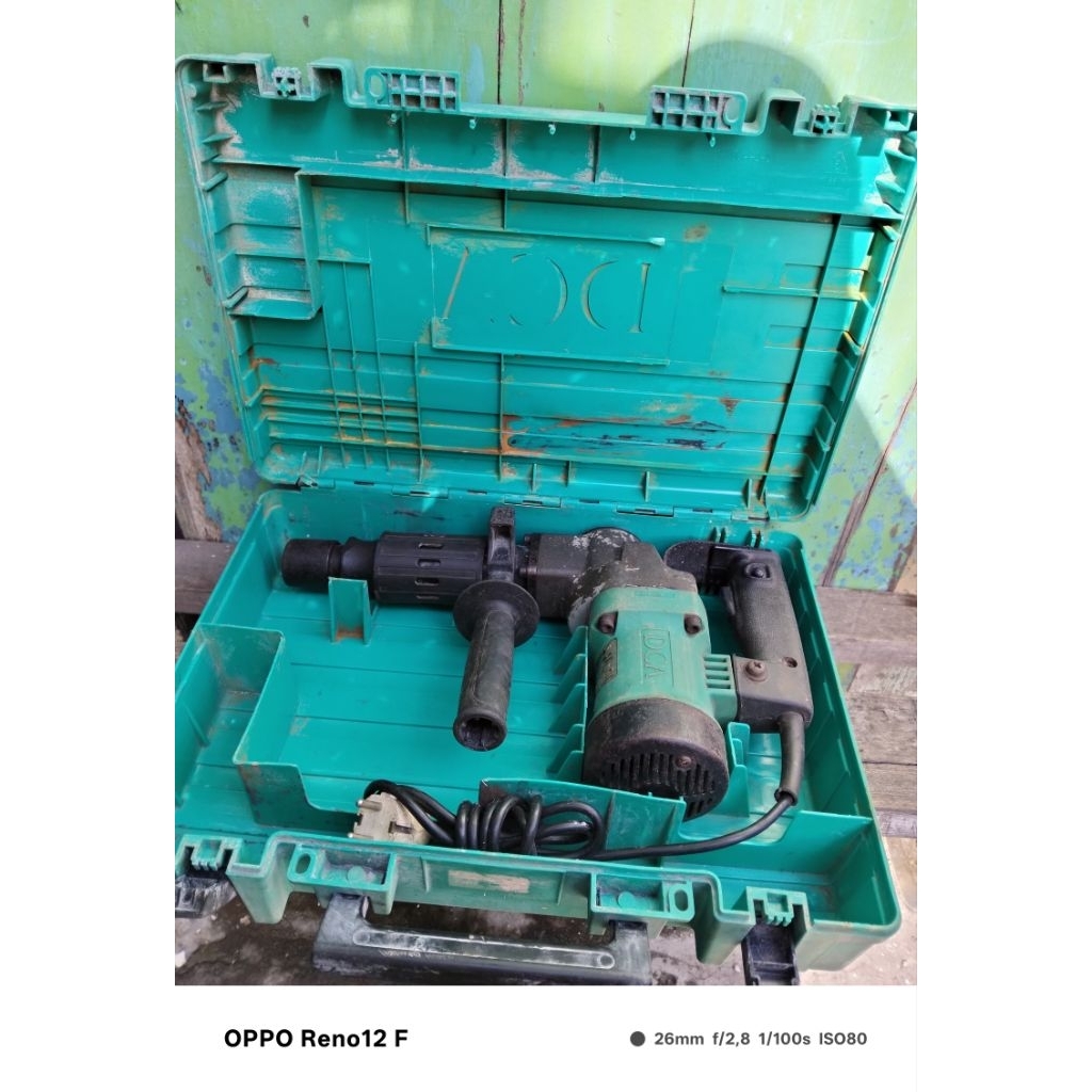 jack hammer dca 5kg barang second kondisi normal siap pakai