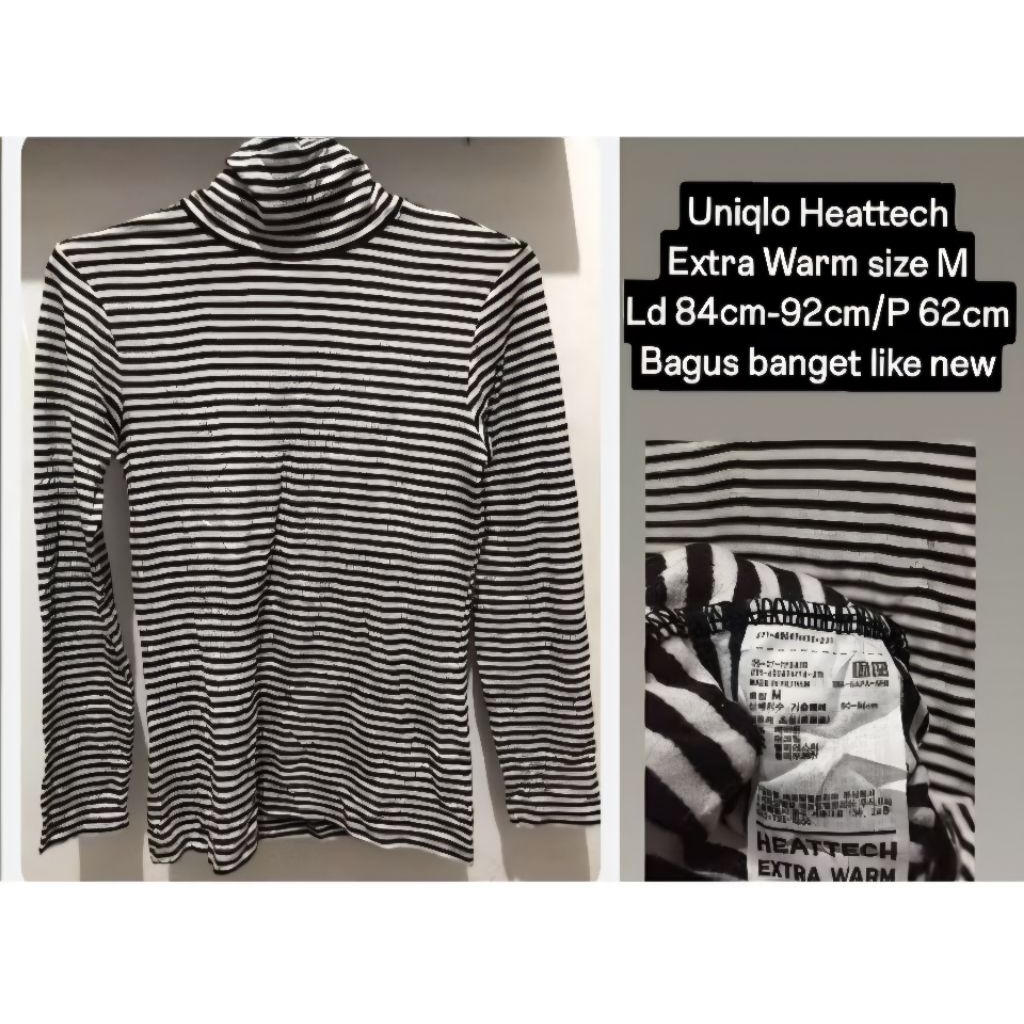 Uniqlo Heattech Extra Warm Turtleneck Wanita
