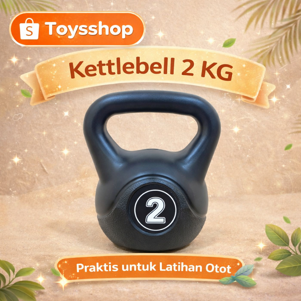 Kettlebell Barbel Dumbell Potence KettleBell 2 KG Barbell 2 KG Dumbell 2 KG Weight Lifting Barbel Du