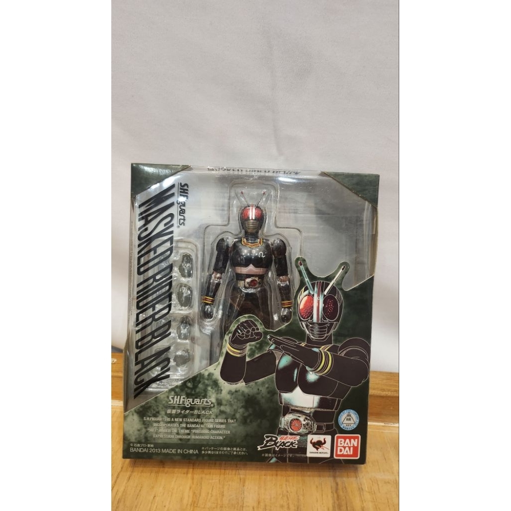 SHF figuarts kamen masked rider black renewal ori bandai