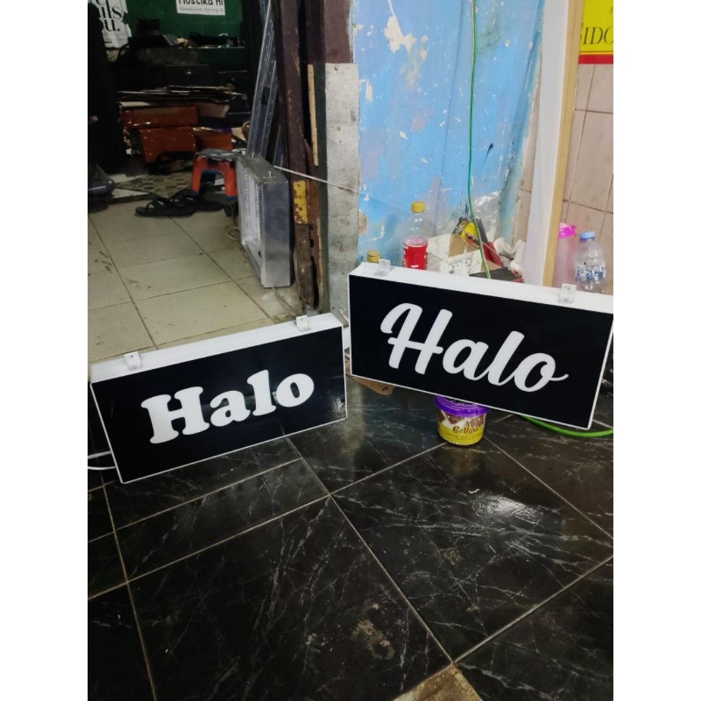 NEON BOX CUSTOM FULL AKRILIK