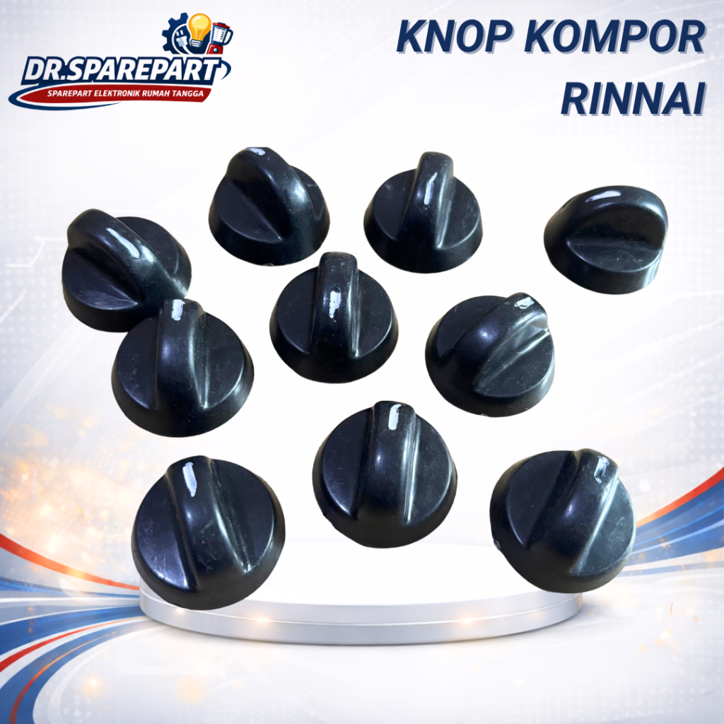 DR. SPAREPART Knop Tombol Kompor Gas Rinnai Ori Model Lama
