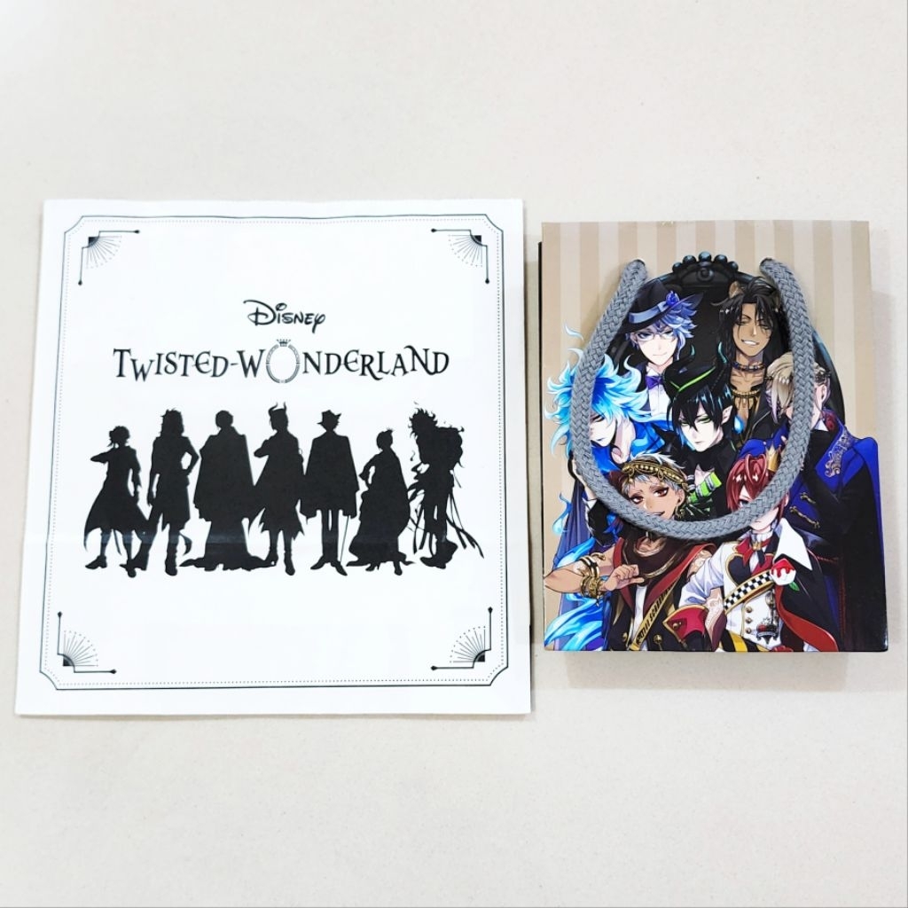 [SET] Twisted Wonderland Dorm Leader Paper Bag(?)