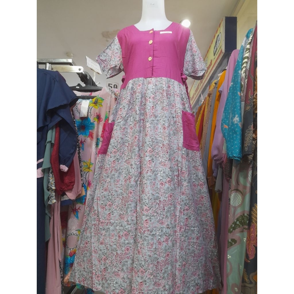 Daster chibi lebel HAP lgn pendek ld 110 PB 124