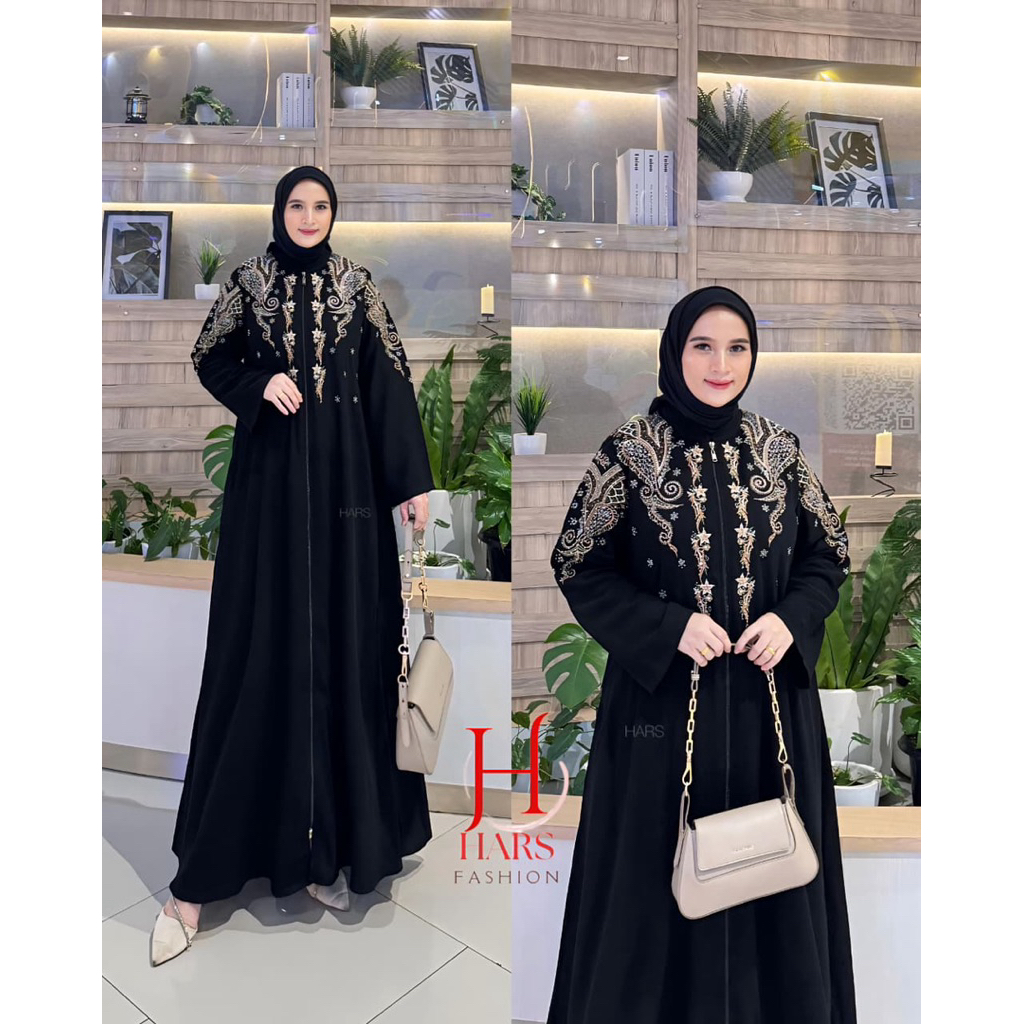 Serafina Nature Abaya Dress