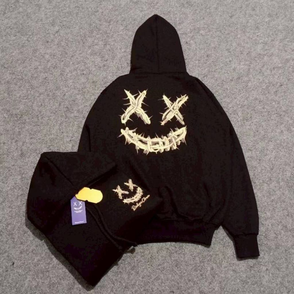 Jaket Hoodie RIC Ricky is clown Jaket Hoodie Pria Wanita