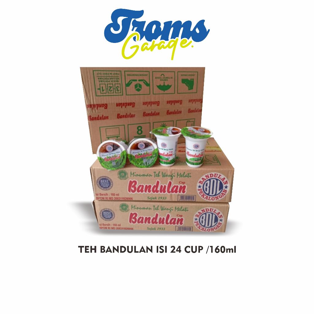 Teh Gelas Bandulan Teh Bandulan 1 Kardus isi 24cup