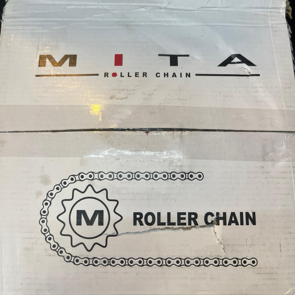 RANTAI C2060 SS merk MITA STAINLESS C 2060 DOUBLE PITCH CHAIN CONVEYOR