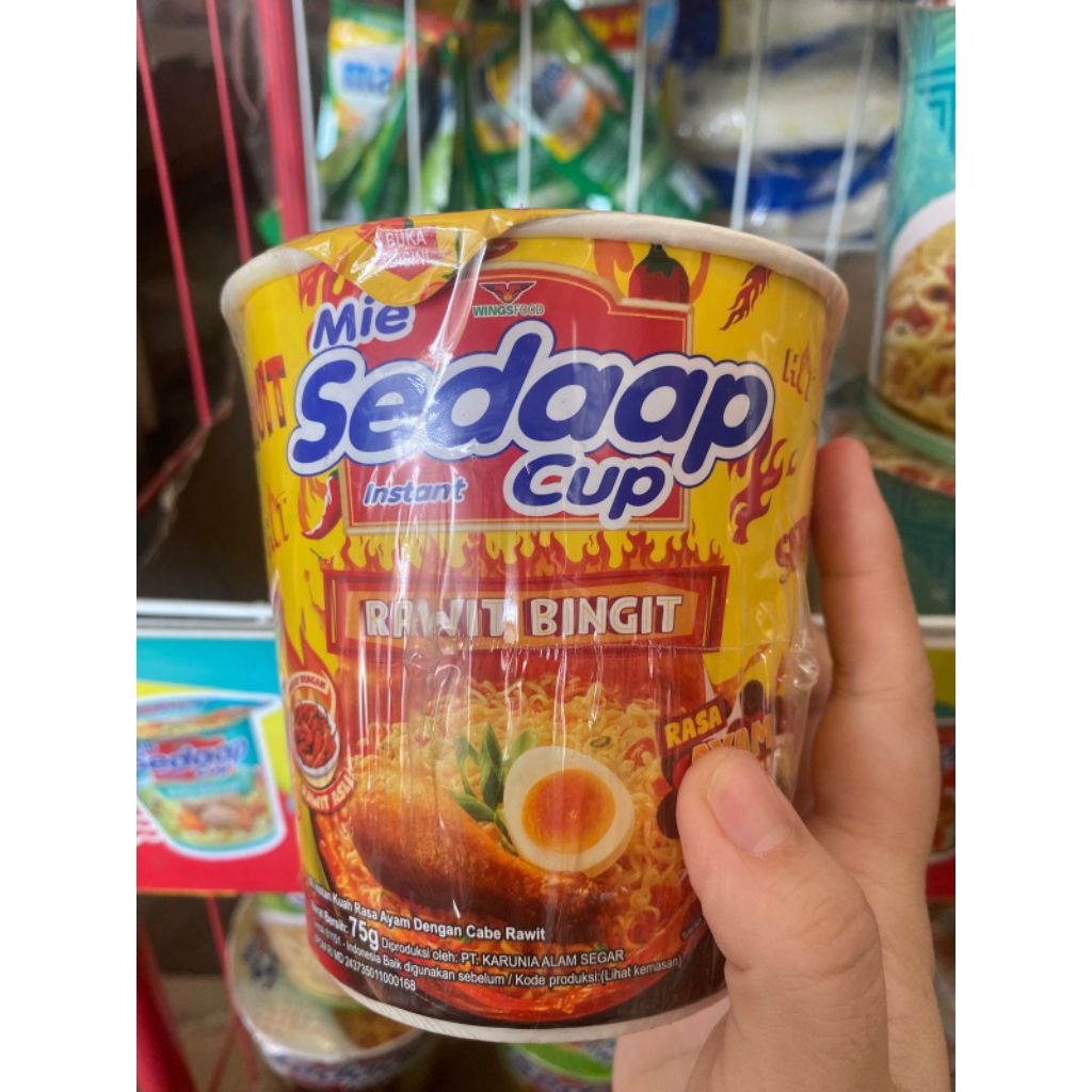 Mie Sedaap Cup Goreng/Kuah Semua Rasa All Varian