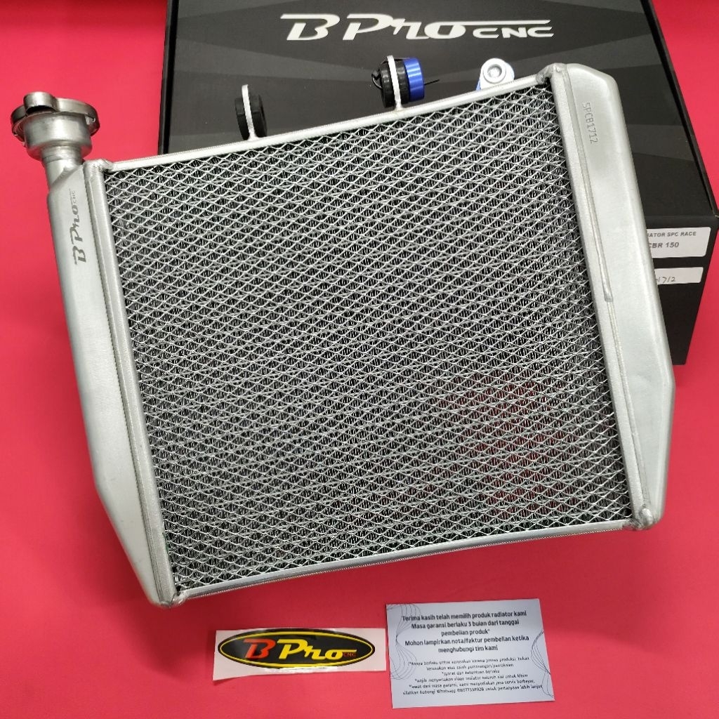 Radiator BPro Honda CBR 150 CB 150 R Facelift Aluminium Original B Pro