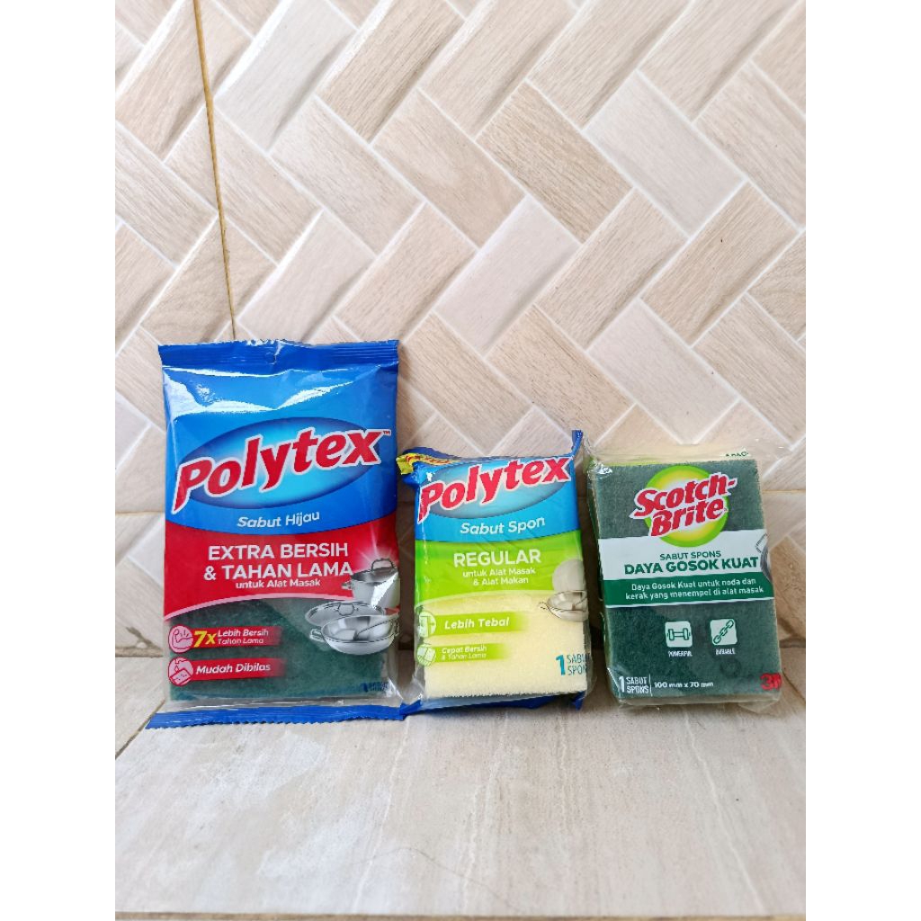 Polytex sabut hijau