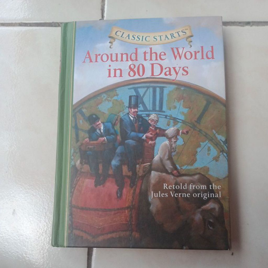 Buku Around the world in 80 days