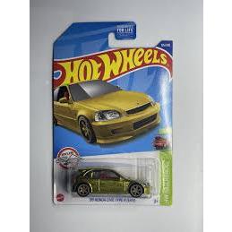 Hot wheels Super Treasure Hunt 99 Honda Civic Type R EK9 Gold THS 2022