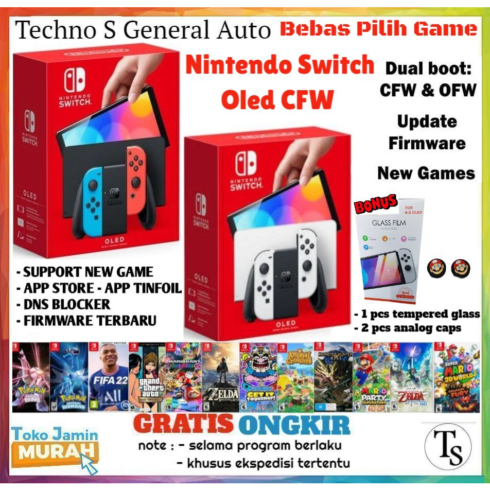 Console Nintendo Switch V2 / Gen 2 Neon Blue Red / Grey / Animal crossing Original New