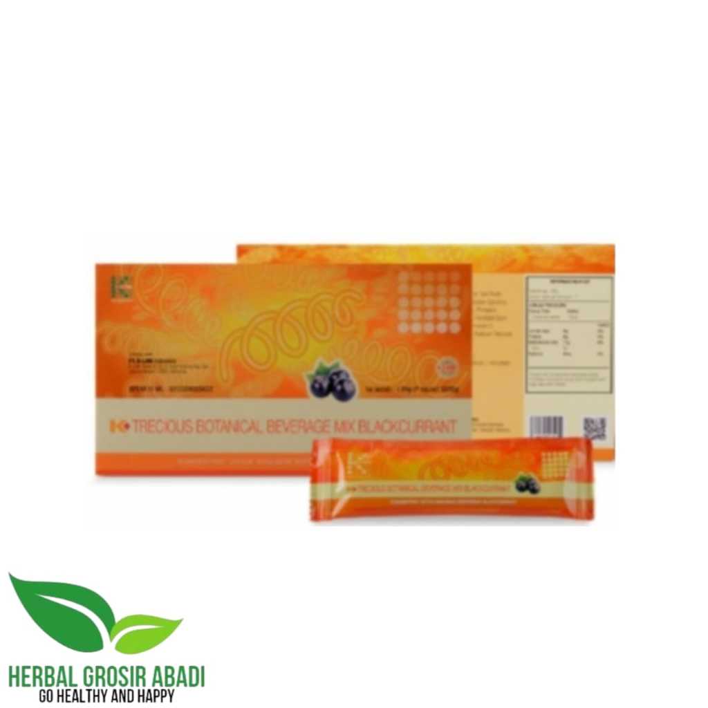 Spirulina Klink Per Box 7 Sachet | Spirulina Botanical Beverege Mix Blackcurrant