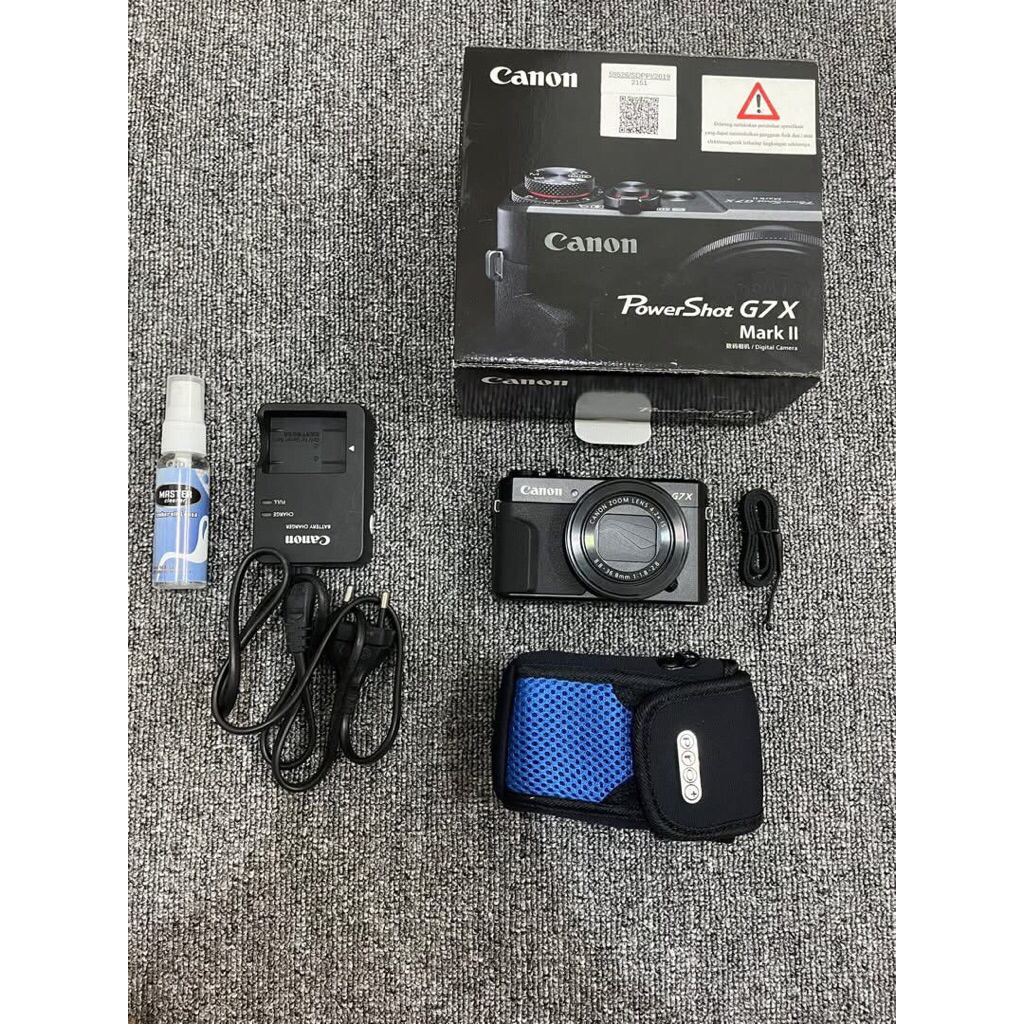 (Preloved) Canon G7X Mark II fullset mulus