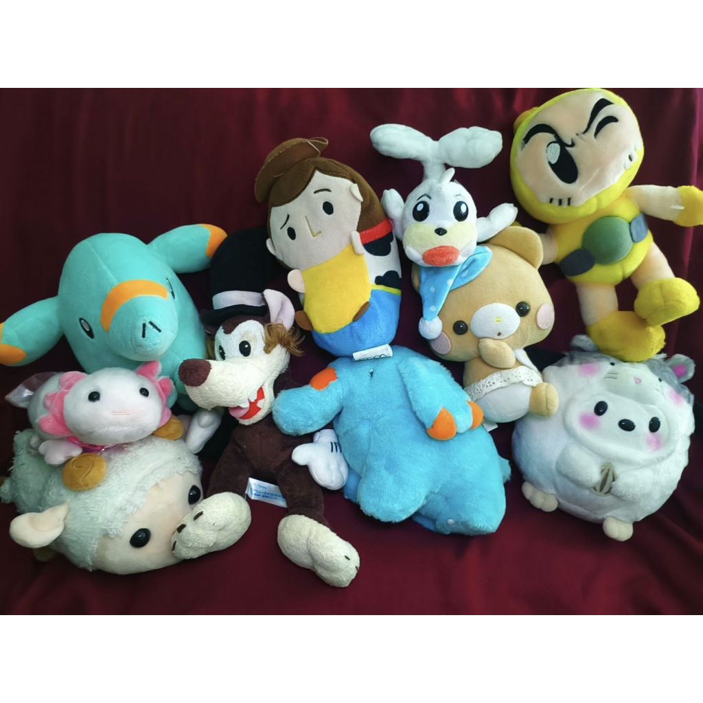 boneka kecil original sega , disney , aurora , sumikko gurashi , pokemon , sanrio , yell , san x