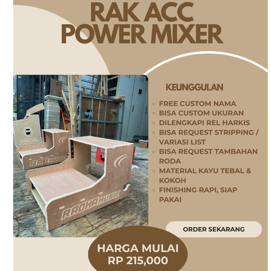 rak acc power mixer