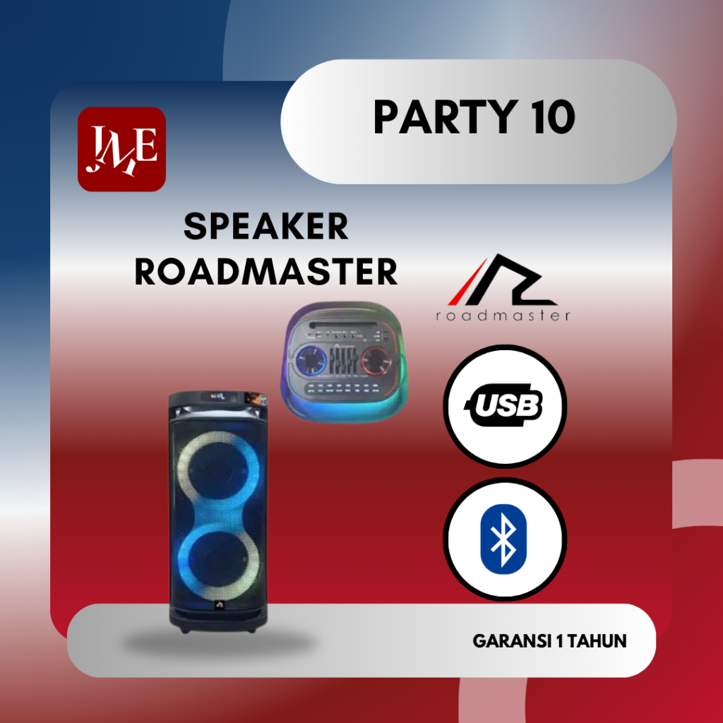 SPEAKER ACTIVE ROADMASTER PARTY 10