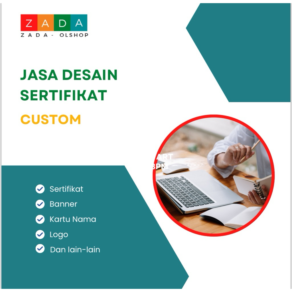 Jasa Desain Banner, Sertifikat, Kartu Nama, Logo,