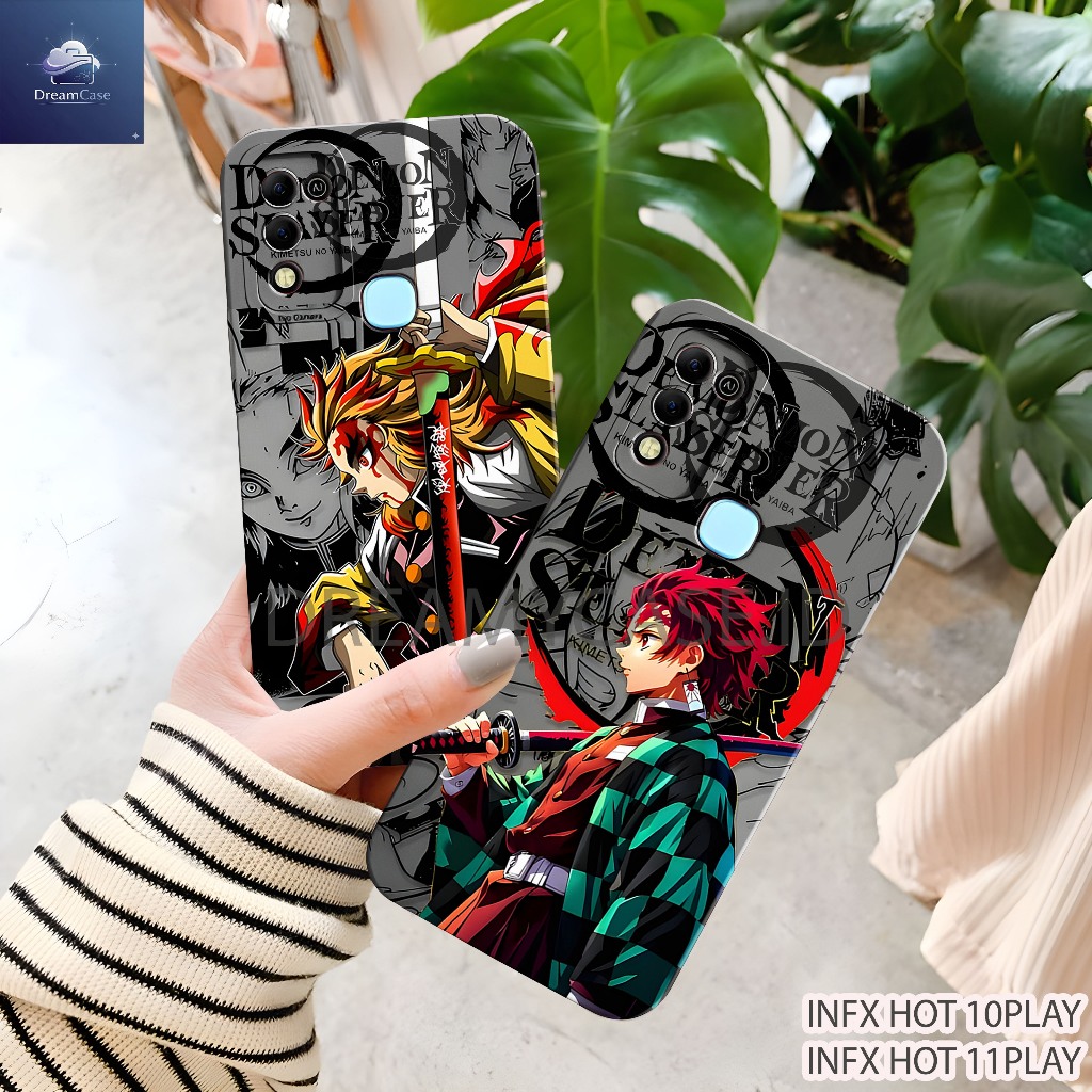Soft Case INFINIX HOT 11PLAY / HOT 10PLAY MOTIF Karakter Cute - Case Keren - Casing Kekinian Case Hp