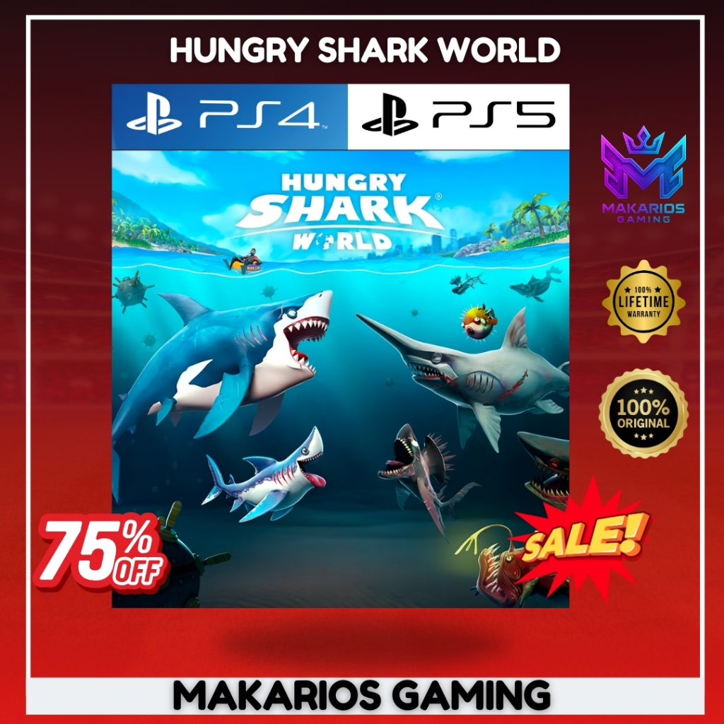 Hungry Shark World, For Playstation PS4 & PS5