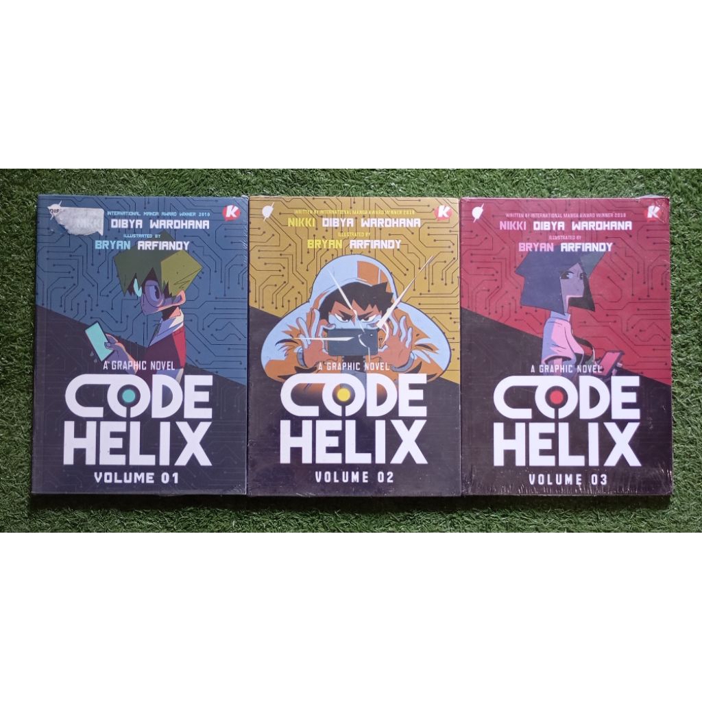 Paket Code Helix (isi 3) (Ori, New, Segel)