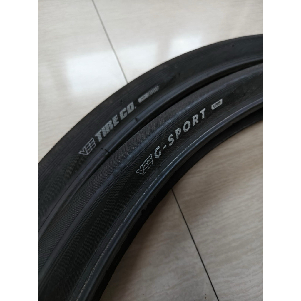 sepasang ban Vee tire G sport 700x35c gravel urban bike