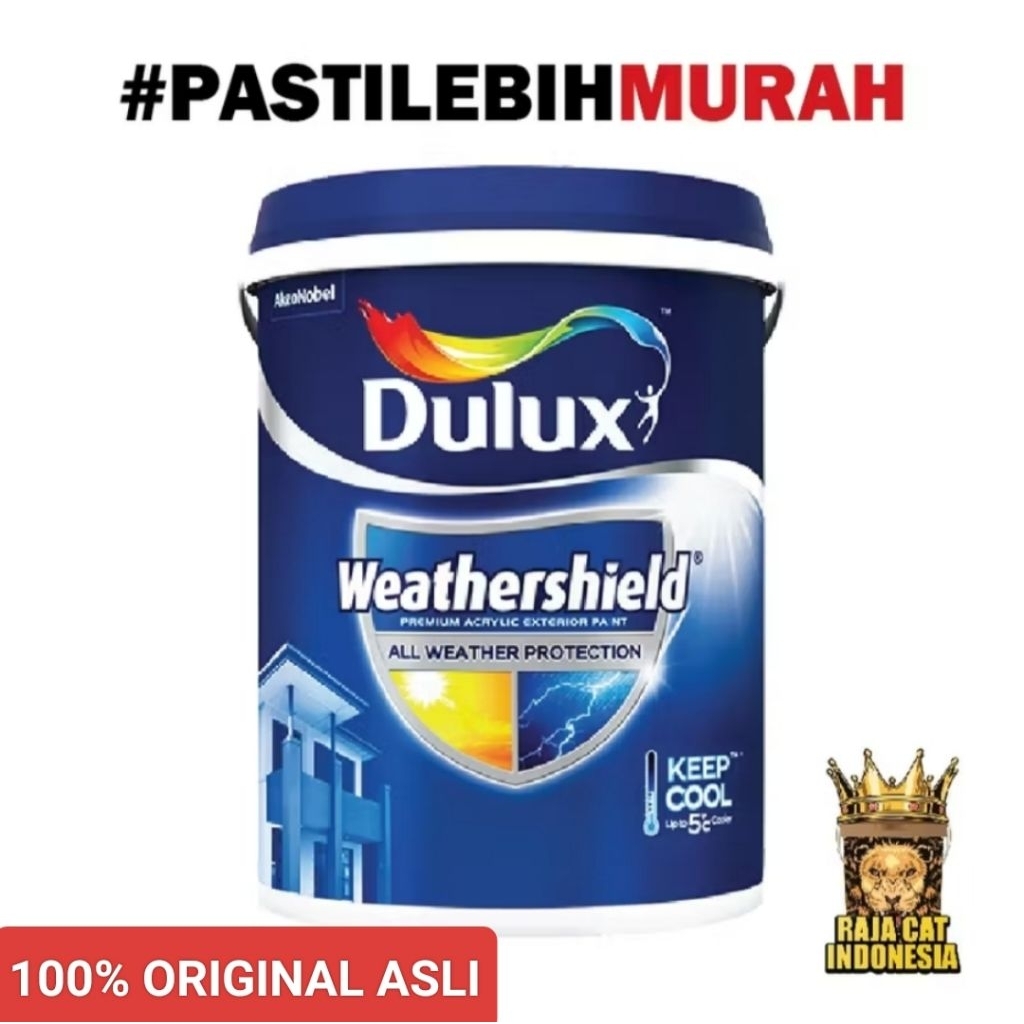 CAT DULUX XII WATER SHIELD 20 KILO GRAM ORIGINAL SUPERIOR DURABILITY WHITE
