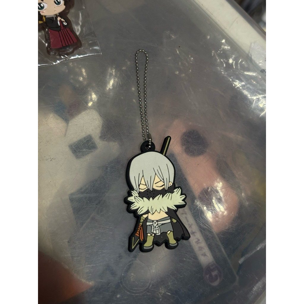 dr stone hyoga keychain rubber original
