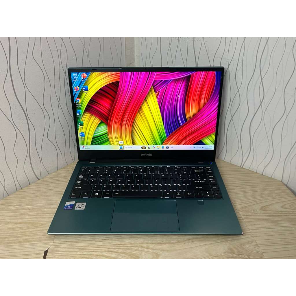 infinix Inbook X1 Pro intel Core i7-1065G7 Ram 16 GB SSD 512 Gb siap pake