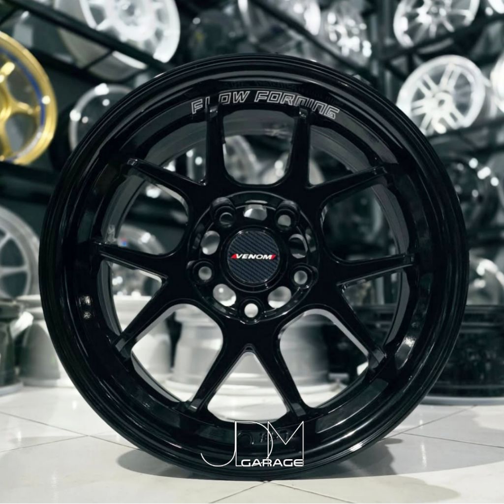 velg venom 6 flow forming r16 lebar 7 pcd 5x114,3 et 40 velg mobil ring 16 pnp velg mobil Innova reb