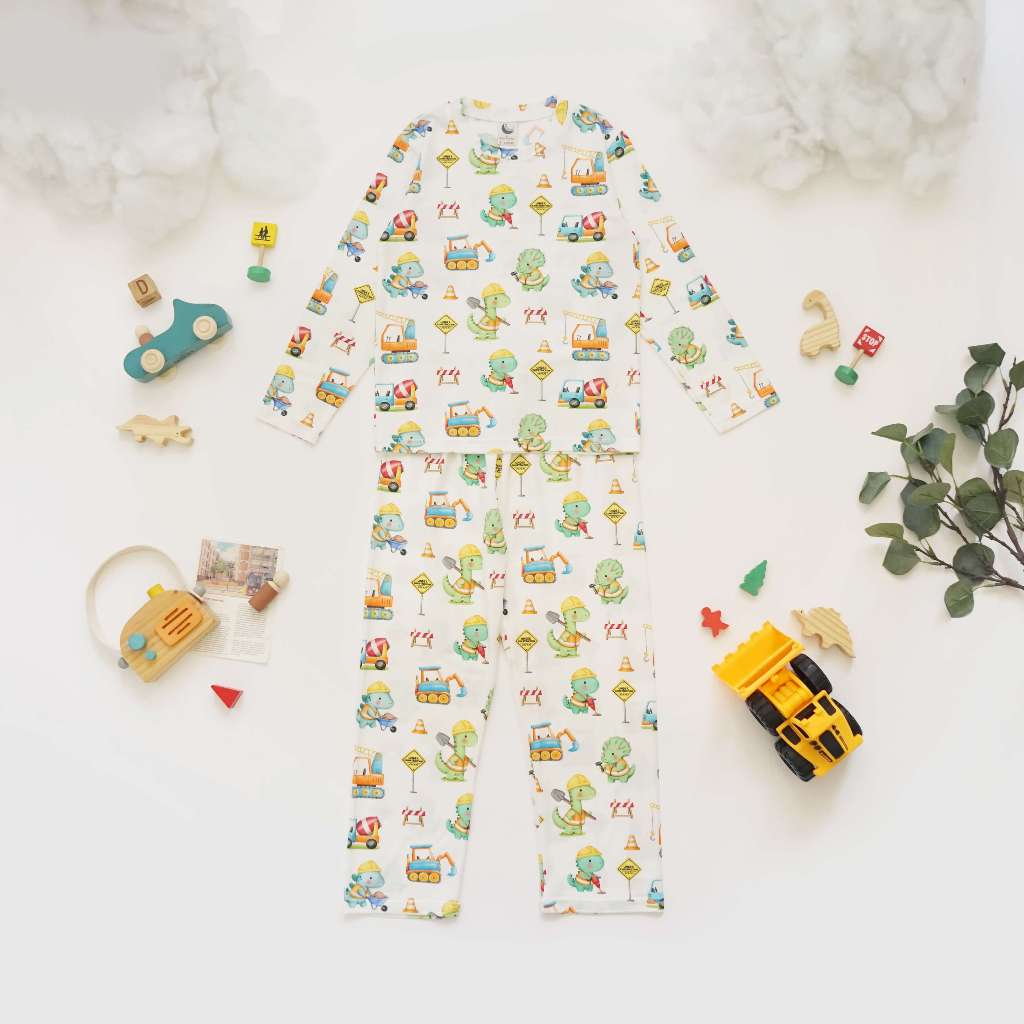 Baju Tidur Anak TENCEL™️ Modal Panjang Long Pajamas Piyama Anak Tanggung Remaja Panjang DOUX DOLCE