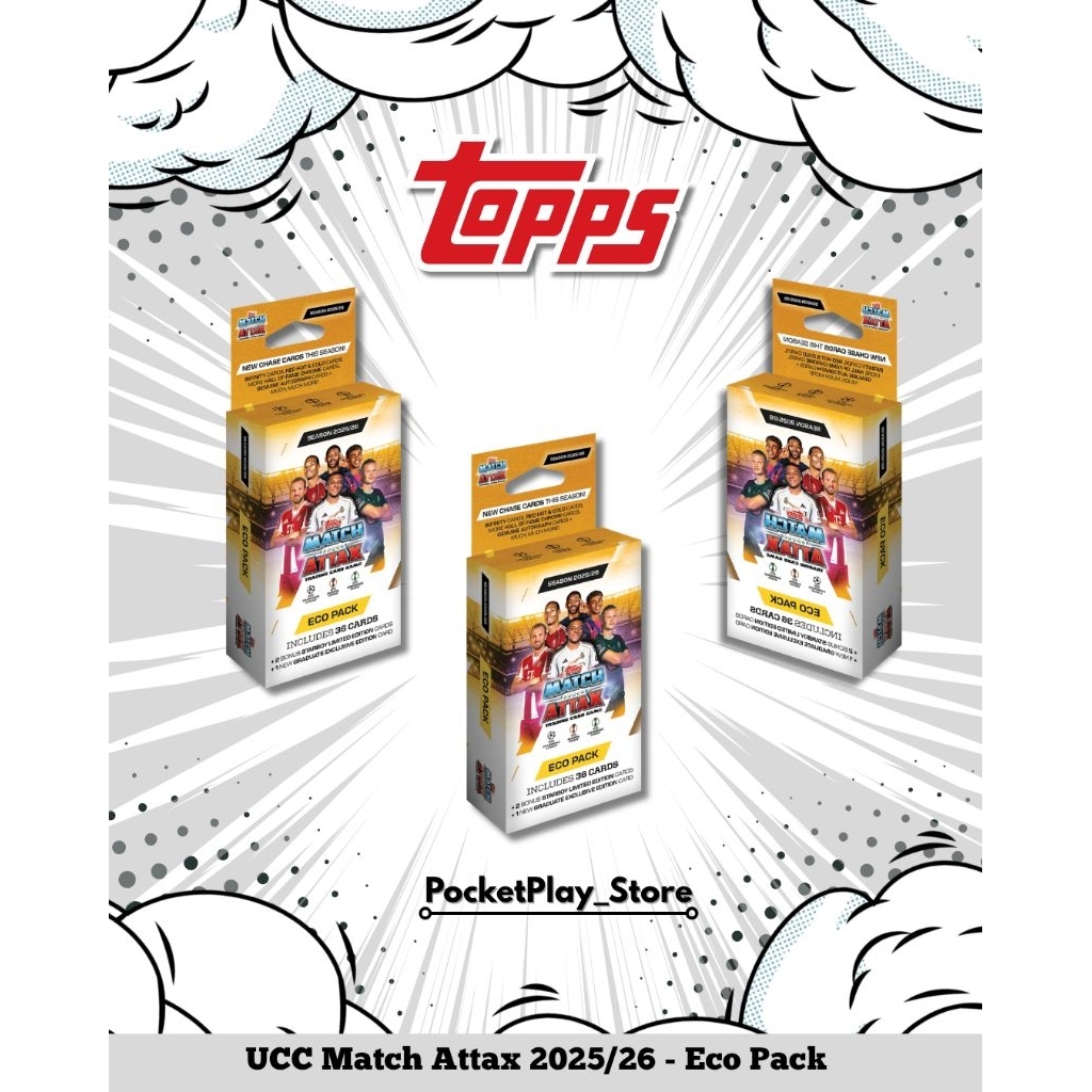 UCC Match Attax 2025/26 - Eco Pack