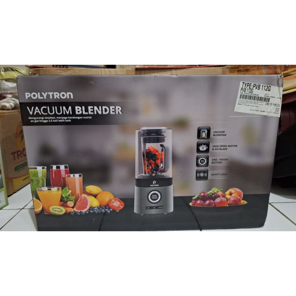 Polytron Vacuum Blender PVB 112G  BNIB Bisa Nego