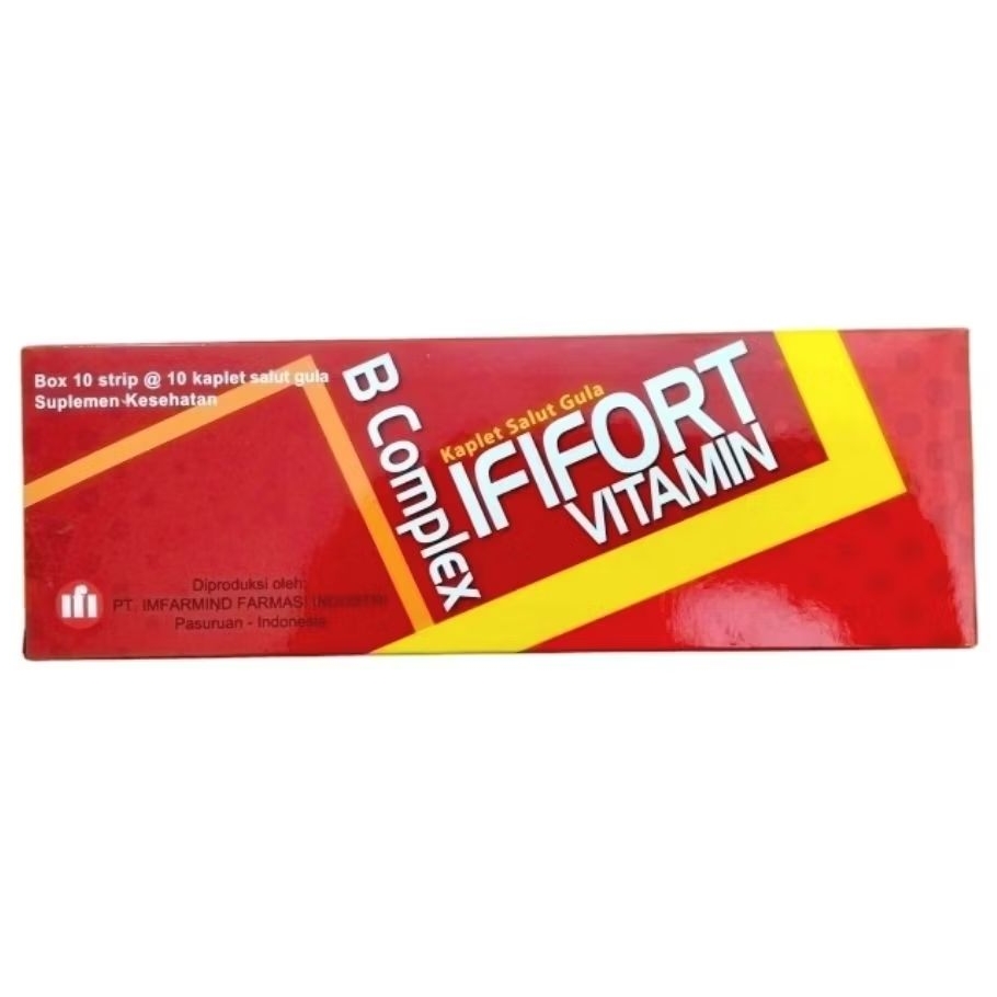 IFIFORT Kaplet Salut Gula - Vitamin B Complex (100's /Dus)