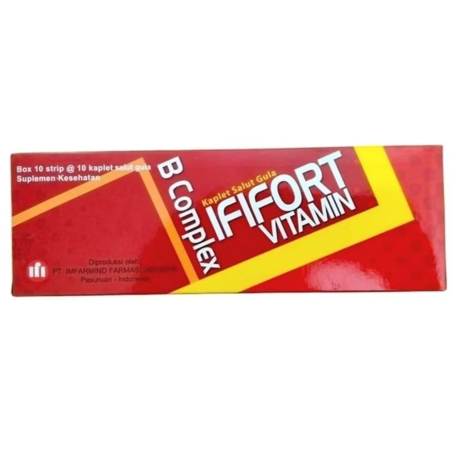 IFIFORT Kaplet Salut Gula - Vitamin B Complex (100's /Dus)